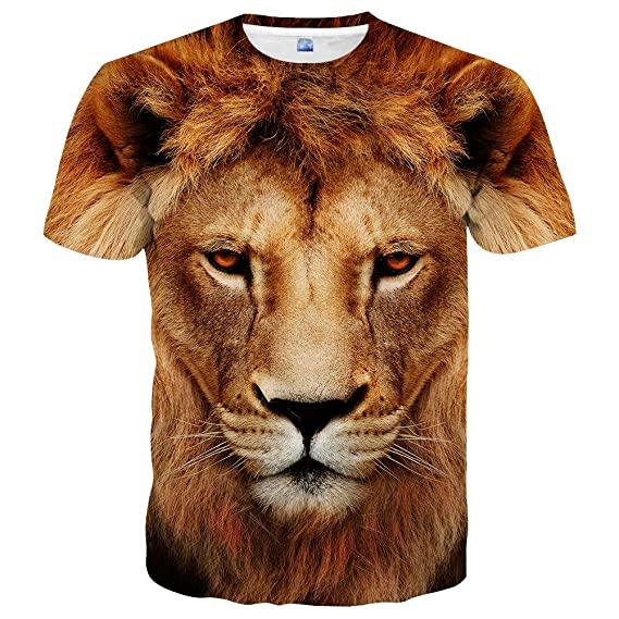 The Perfect Gift: Surprise Him with a 3D Lion Tshirt