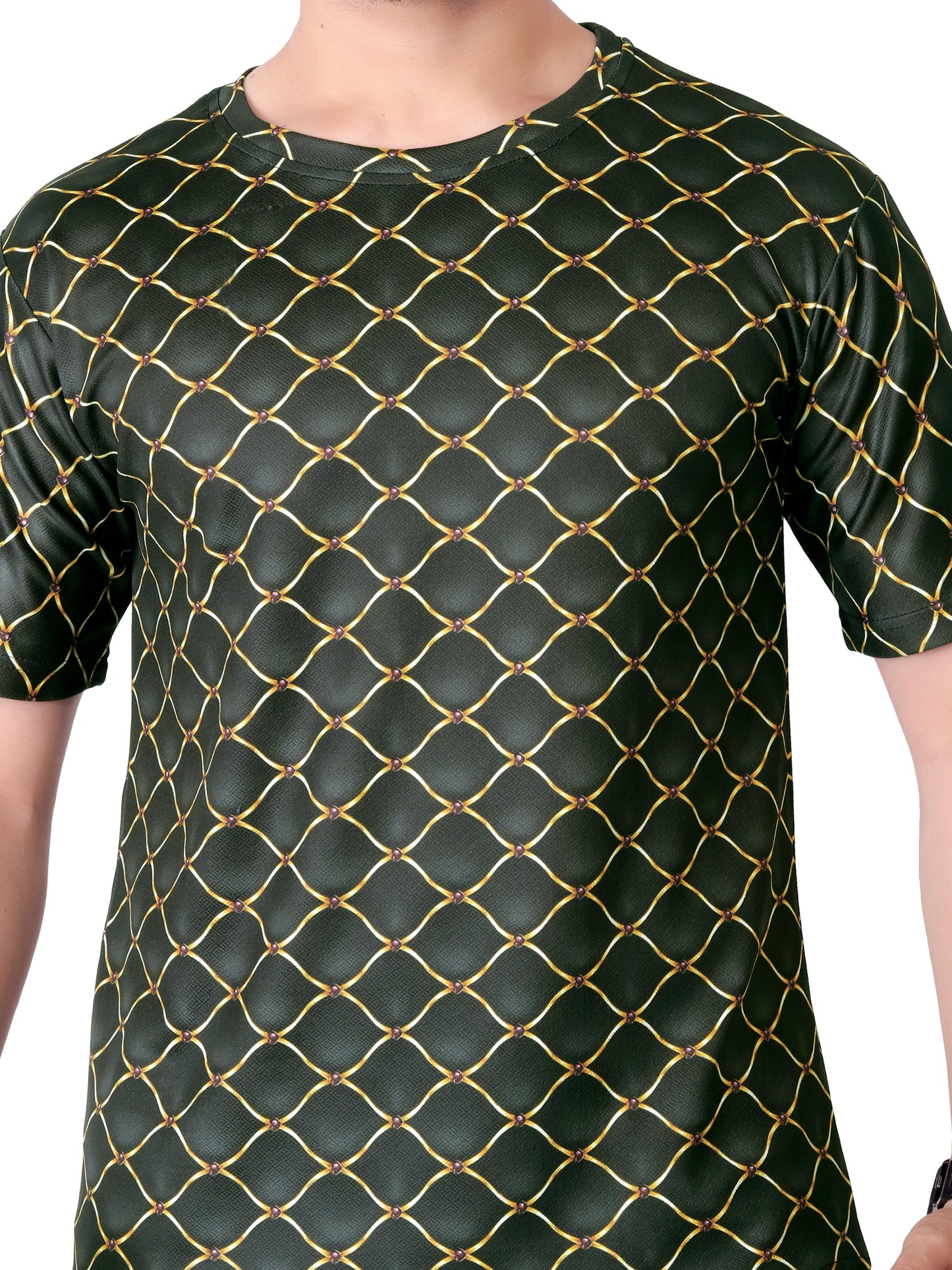 UD FABRIC Vintage T Shirt for Men/Summer Short Sleeve Holiday T-Shirts Loose Clothing O-Neck Pullover/Lion Printed Attractive T Shirt - UD FABRIC - Unique Style Unique Design