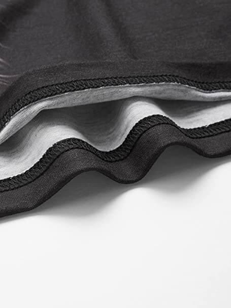 3d Black Lio Tshirt - UD FABRIC - Unique Style Unique Design