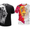 Combo - Pack of - 2 Lion T-shirt Men's Casual Street Style Stretch Round Neck Tee Shirt For Summer. White - Black - UD FABRIC - Unique Style Unique Design