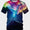 3D Galaxy & Figure Graphic Print Short Sleeve Tshirt for Men - UD FABRIC - Unique Style Unique Design