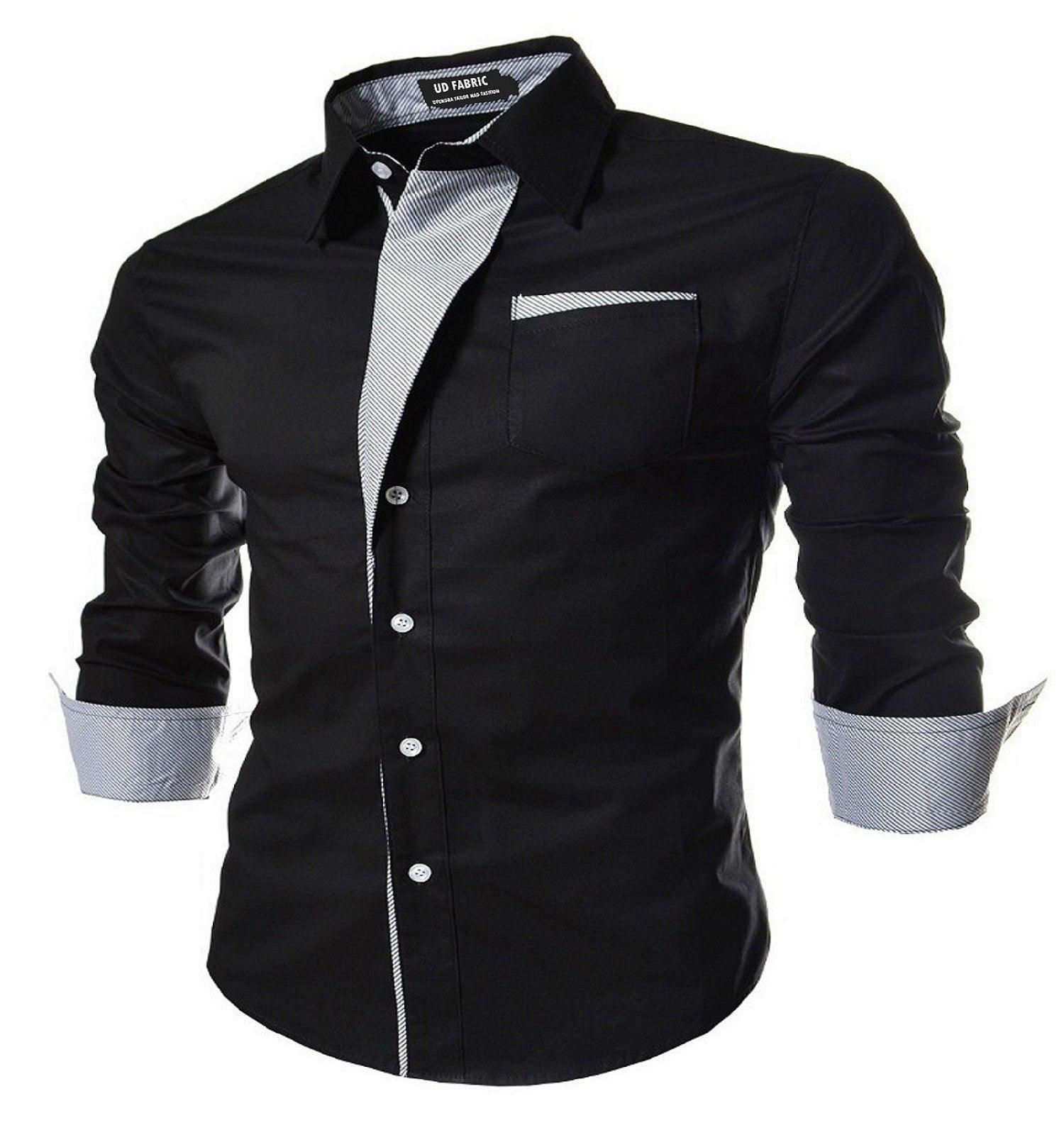 UDFABRIC Party-wear Shirt for Men's - White - UD FABRIC - Your Style our Design