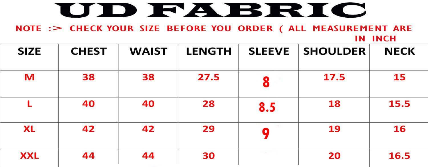 Men's Short Sleeve Striped Printed Multi Color T-Shirts - UD FABRIC - Unique Style Unique Design