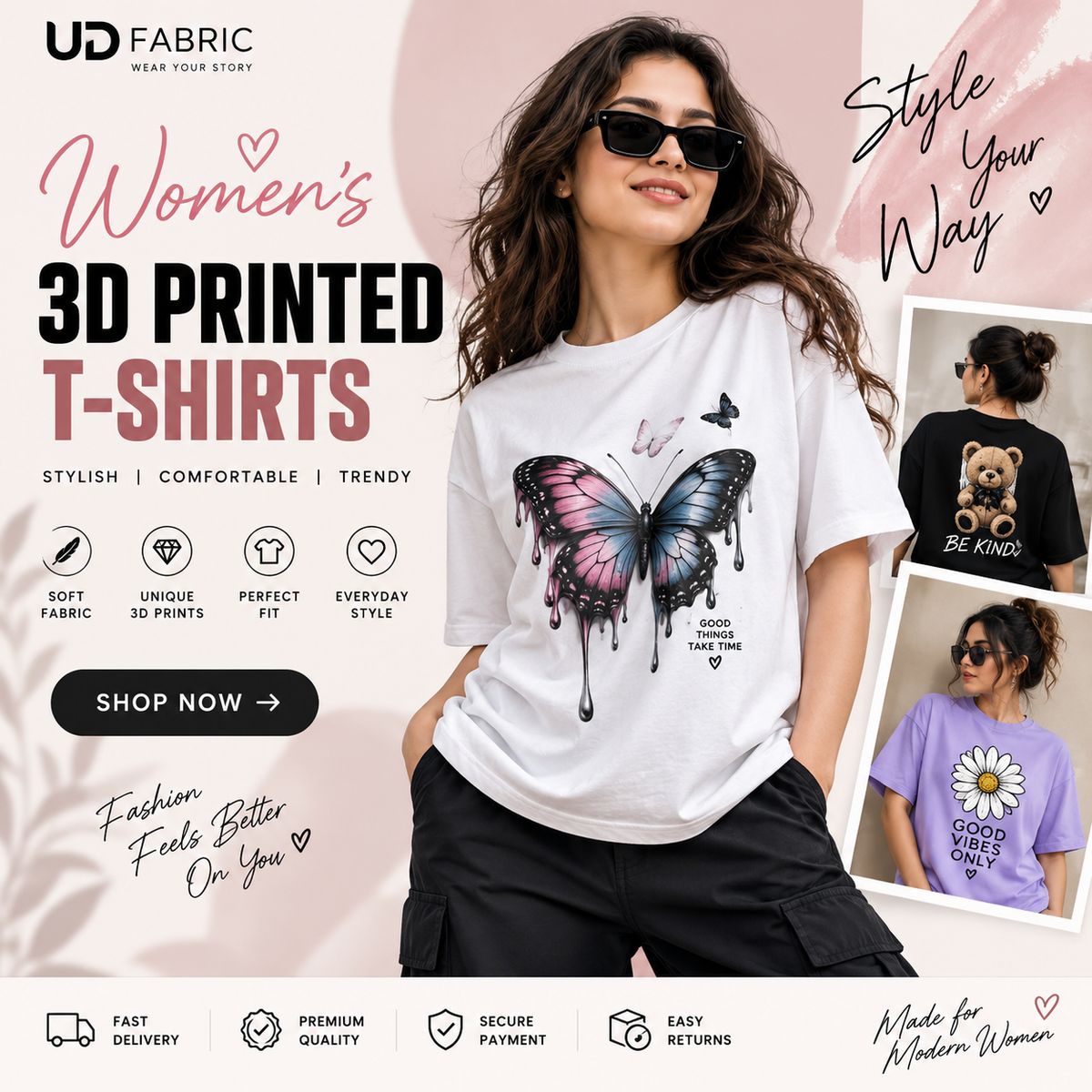 Women Printed T-Shirt
