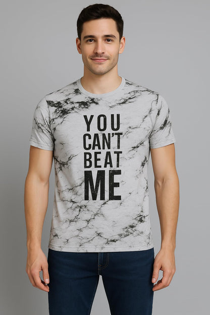 PACK 2 Men's Printed T-Shirt | Trendy Graphic Print T-Shirts for Men ( Galaxy -Grey