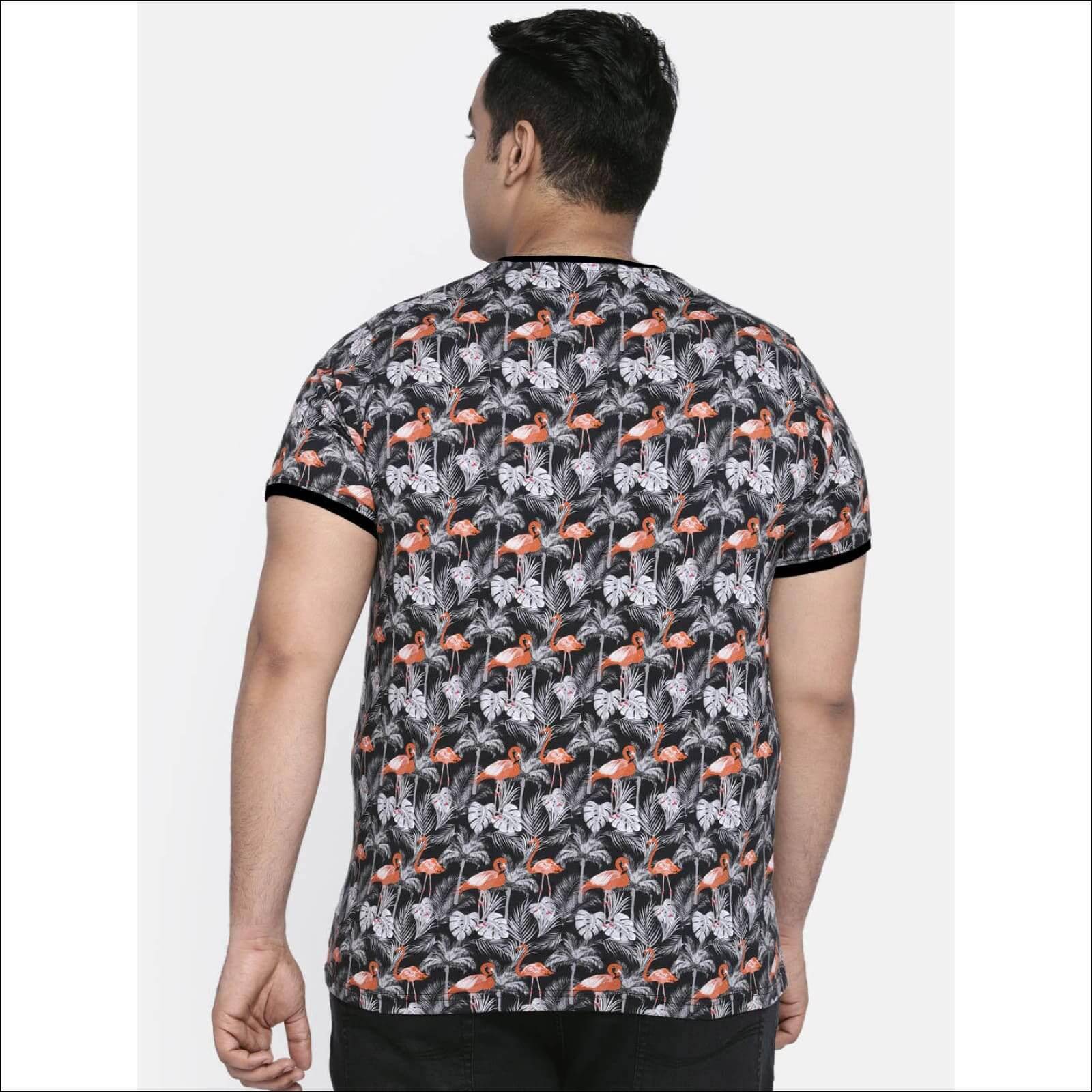 Men's Lycra Digitel Printed Short Sleeve T-Shirts - UD FABRIC - Your Style our Design