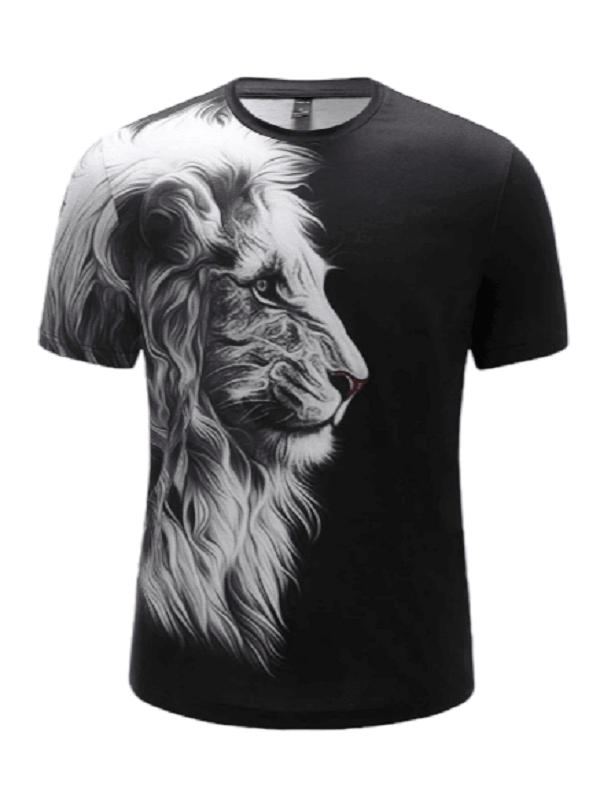 3D Animal Print Tshirt - UD FABRIC - Your Style our Design