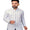 UD FABRIC Men Full Sleeve Cotton Casual Check Shirts - White - UD FABRIC - Your Style our Design