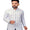 UD FABRIC Men Full Sleeve Cotton Casual Check Shirts - White - UD FABRIC - Your Style our Design