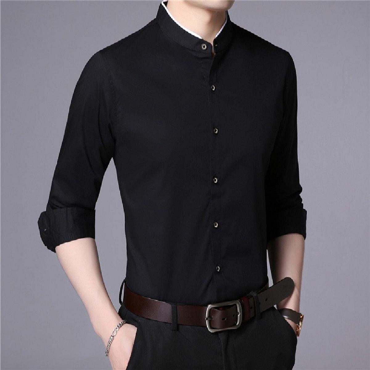 UD FABRIC Men Casual Shirt - Black - UD FABRIC - Your Style our Design