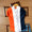 UD FABRIC Men Stylish Cotton Color Block Shirt - Orange - UD FABRIC - Your Style our Design