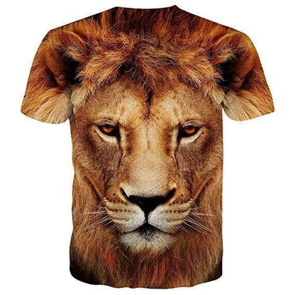 Roaring Lion 3D Mens Tee - UD FABRIC - Your Style our Design