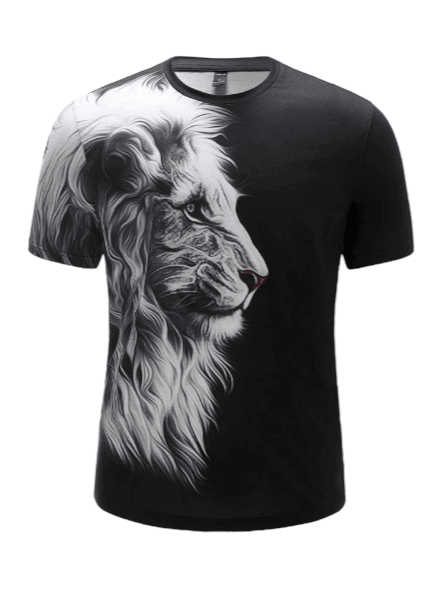 Roaring Lion 3D Mens Tee - UD FABRIC - Your Style our Design