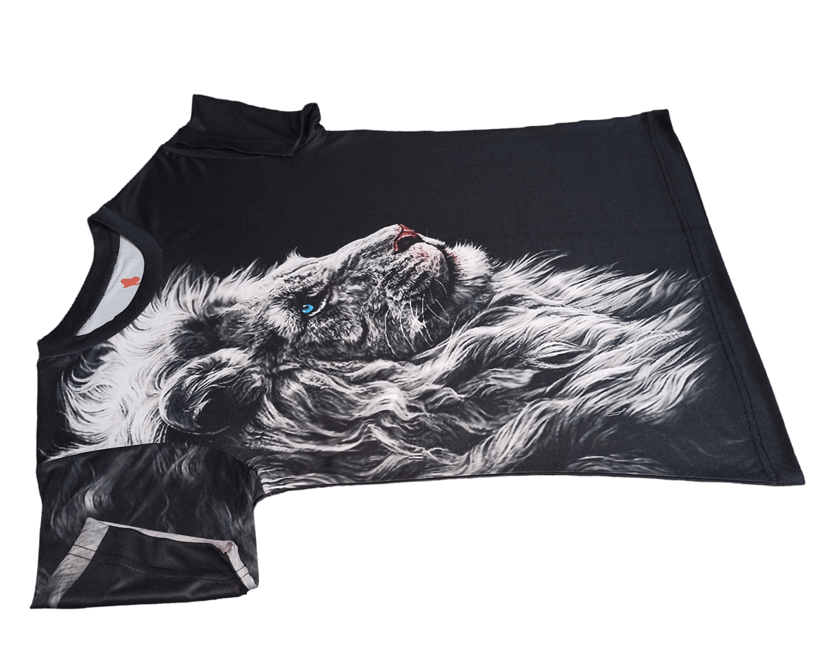 Roaring Lion 3D Mens Tee - UD FABRIC - Your Style our Design